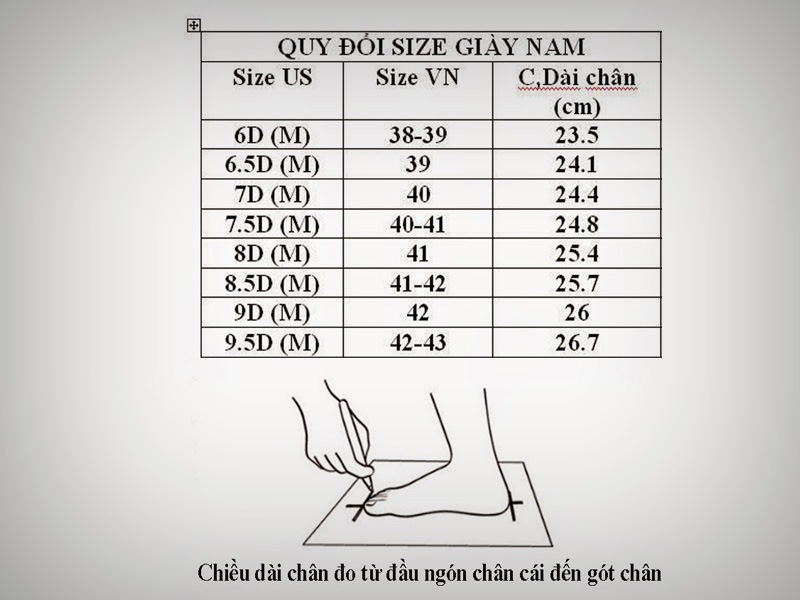 Chọn Size Giày Đá Bóng Phù Hợp