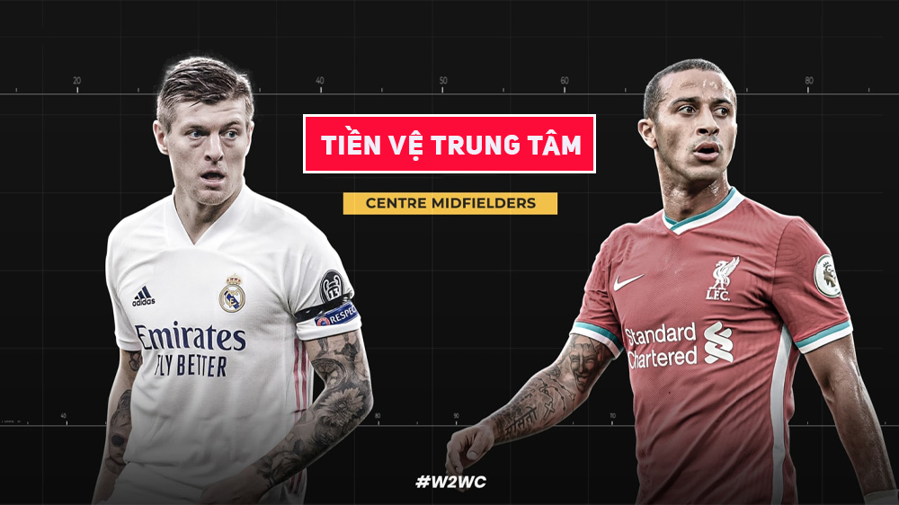 Giới thiệu tổng quan về vai trò CM - Tiền vệ trung tâm trong bóng đá